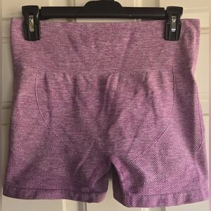 Workout Stretch Shorts Light Pink/ Magenta Size Large